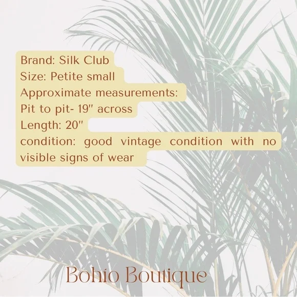 Vintage Silk club 100% silk animal print blouse - Picture 2 of 5